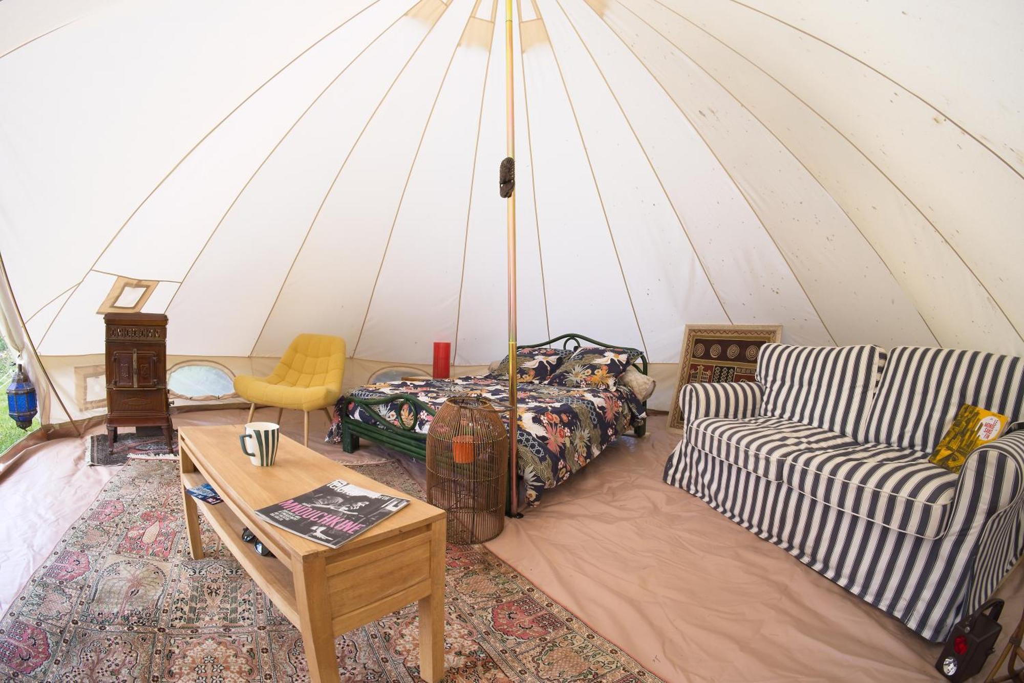 Tente de luxe Tente Mongole 4 Saisons Cosy Et Spacieux *